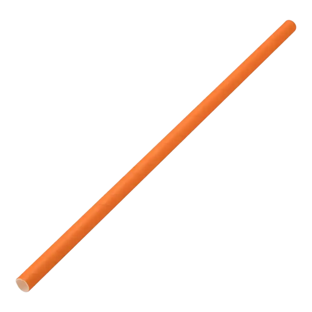 Carta paglia arancione 20cm /ø6mm (250 pz)