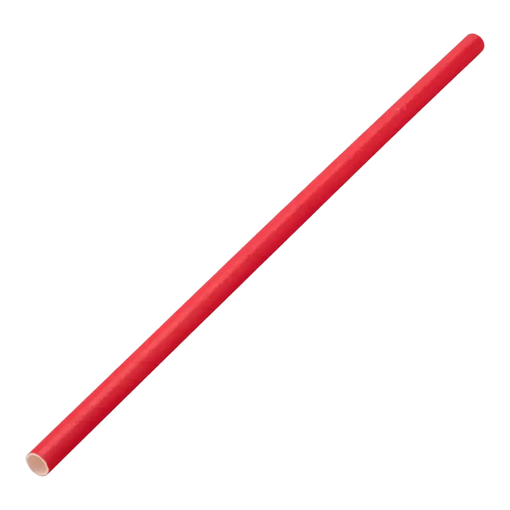 Carta paglia rossa 20cm /ø6mm (250 pz)
