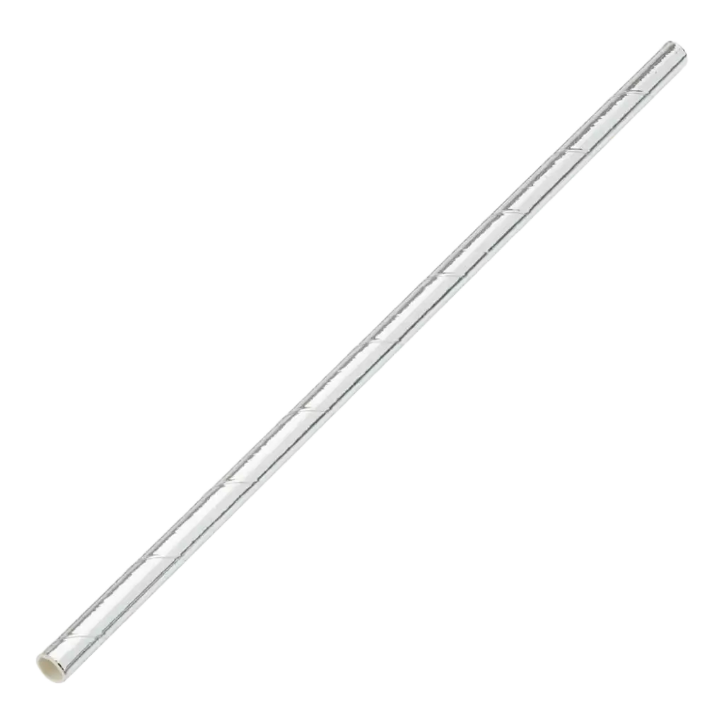 Carta Paglia Argento/Argento 20cm /ø6mm (250 pz)