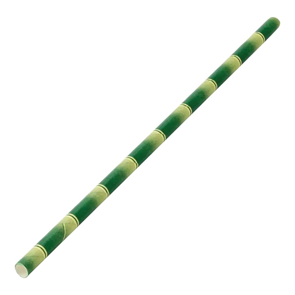 Paglia di carta di bambù 20cm /ø6mm (250 pz)