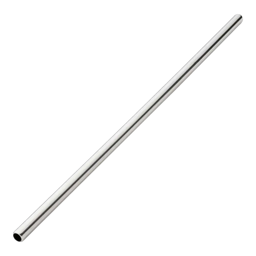 Cannuccia riutilizzabile in acciaio inox 21,5cm /ø6mm (12pz)