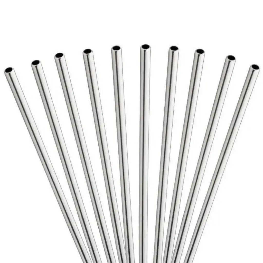 Cannuccia riutilizzabile in acciaio inox 21,5cm /ø6mm (12pz)