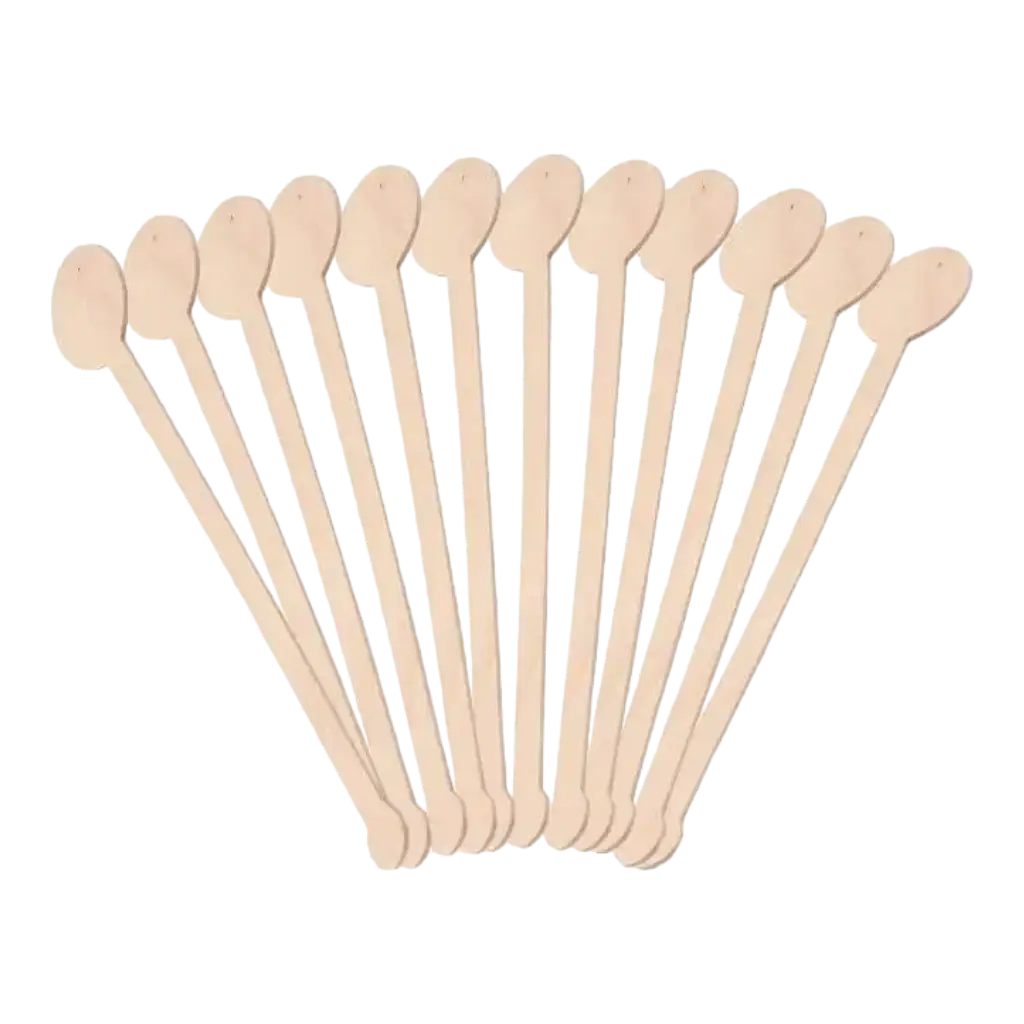 Agitatore per cocktail in legno 15cm (250pz)