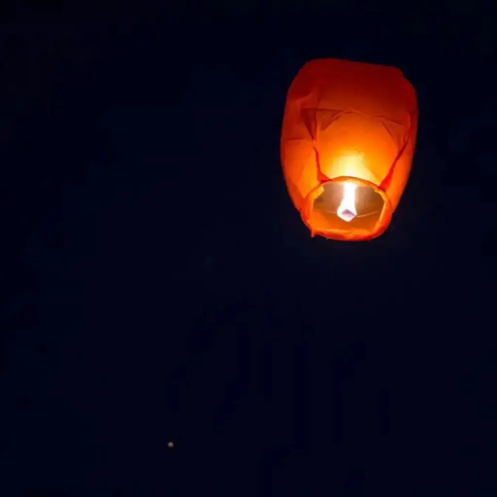 Lanterna Volante Bianco 100 iodegradabile