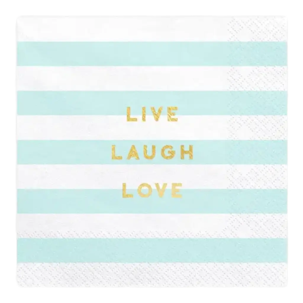 Live Laugh Love Love Paper Towel (Set di 20)