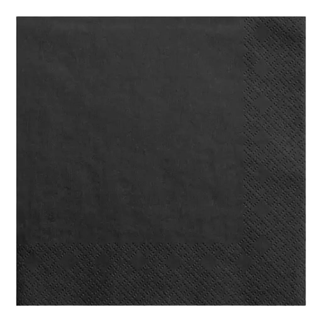 Asciugamano di carta nero (set da 20)