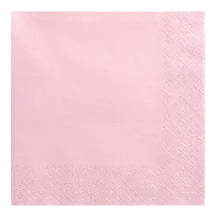 Asciugamano di carta rosa chiaro (Set di 20)