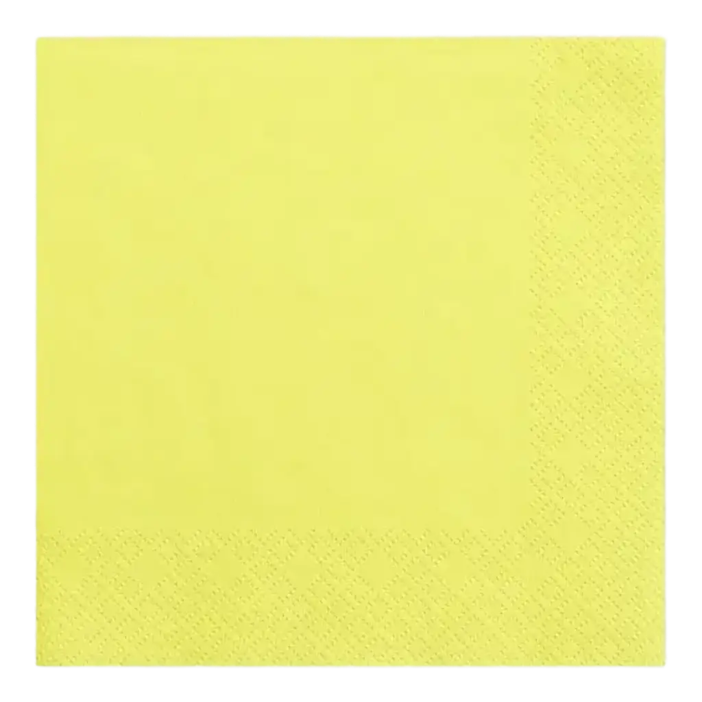 Asciugamano di carta giallo (set da 20)