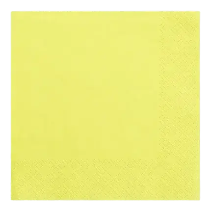 Asciugamano di carta giallo (set da 20)