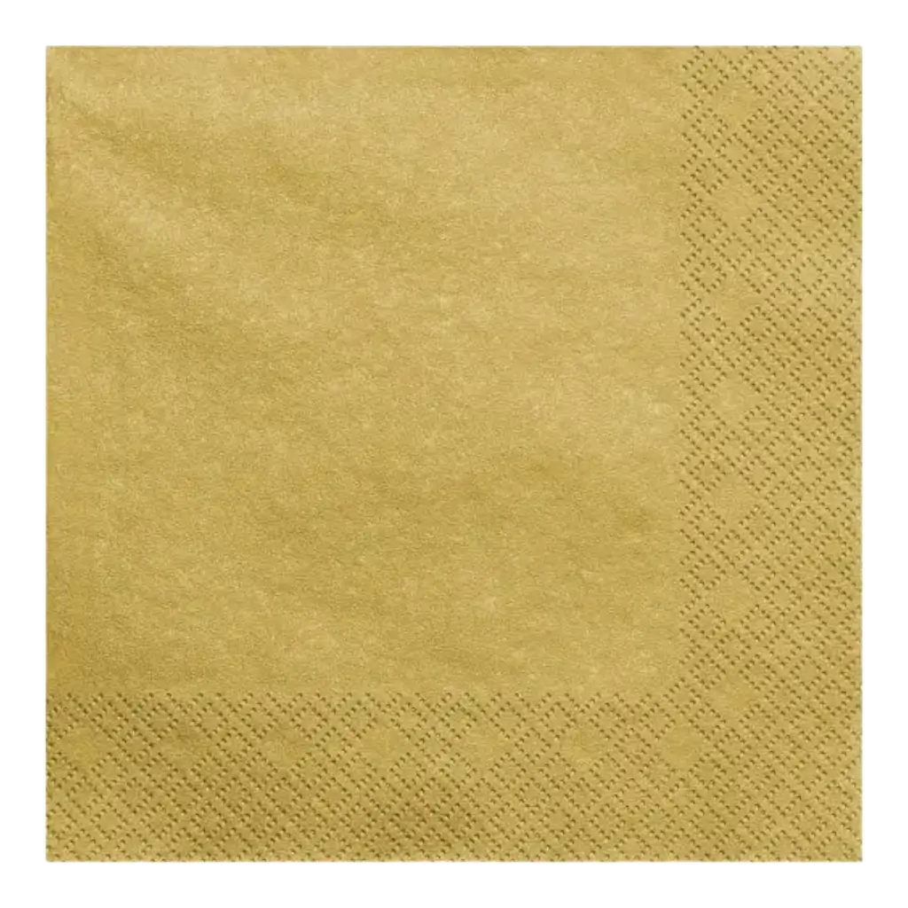 Asciugamano di carta d'oro/oro (set da 20)