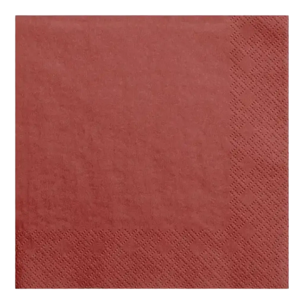 Asciugamano di carta rossa (set da 20)