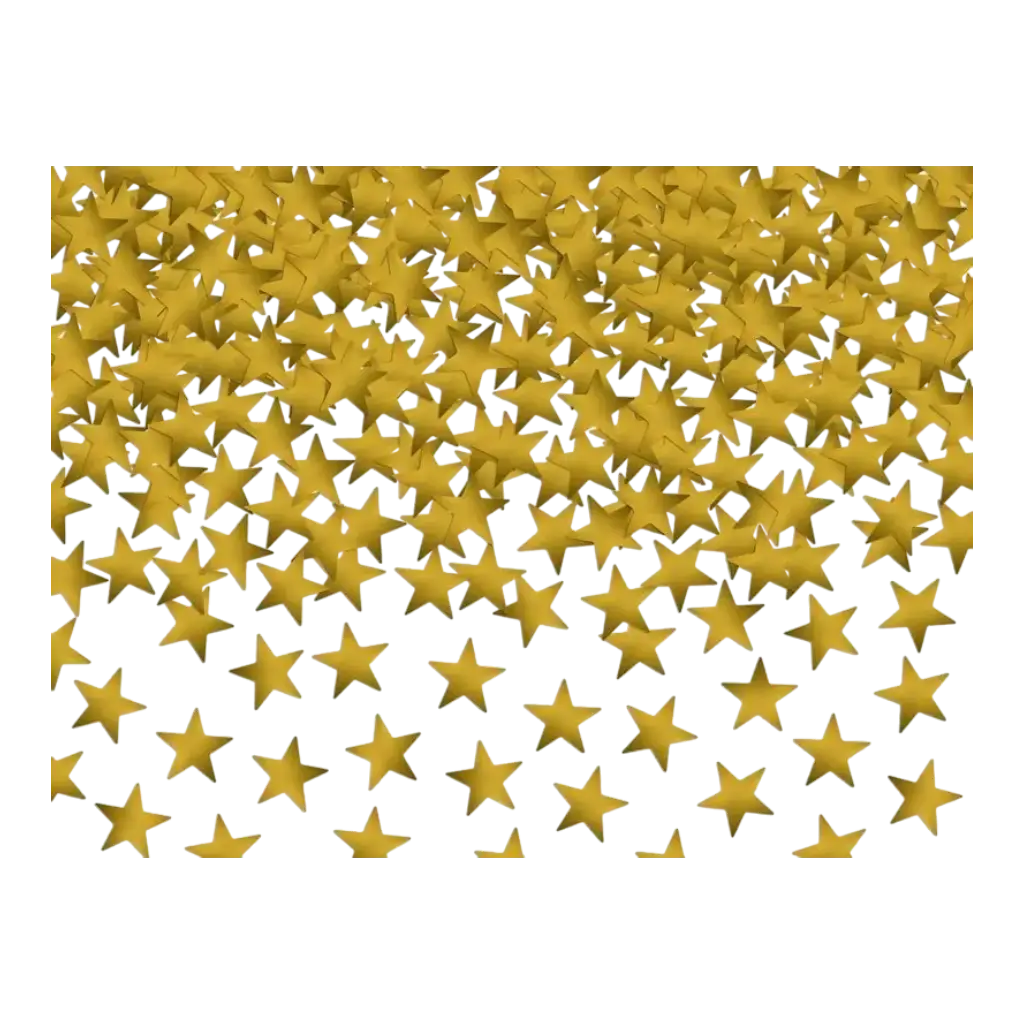 Coriandoli stella d'oro (30gr)