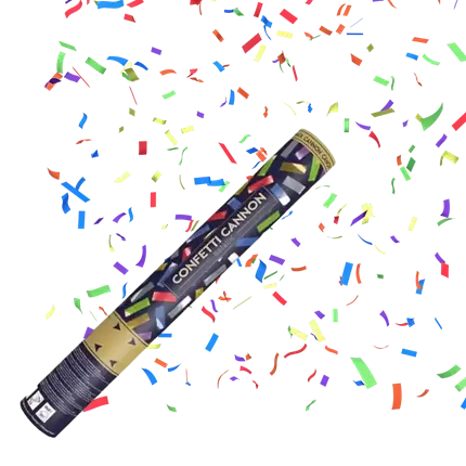 Cannoni Coriandoli 40cm Multicolore