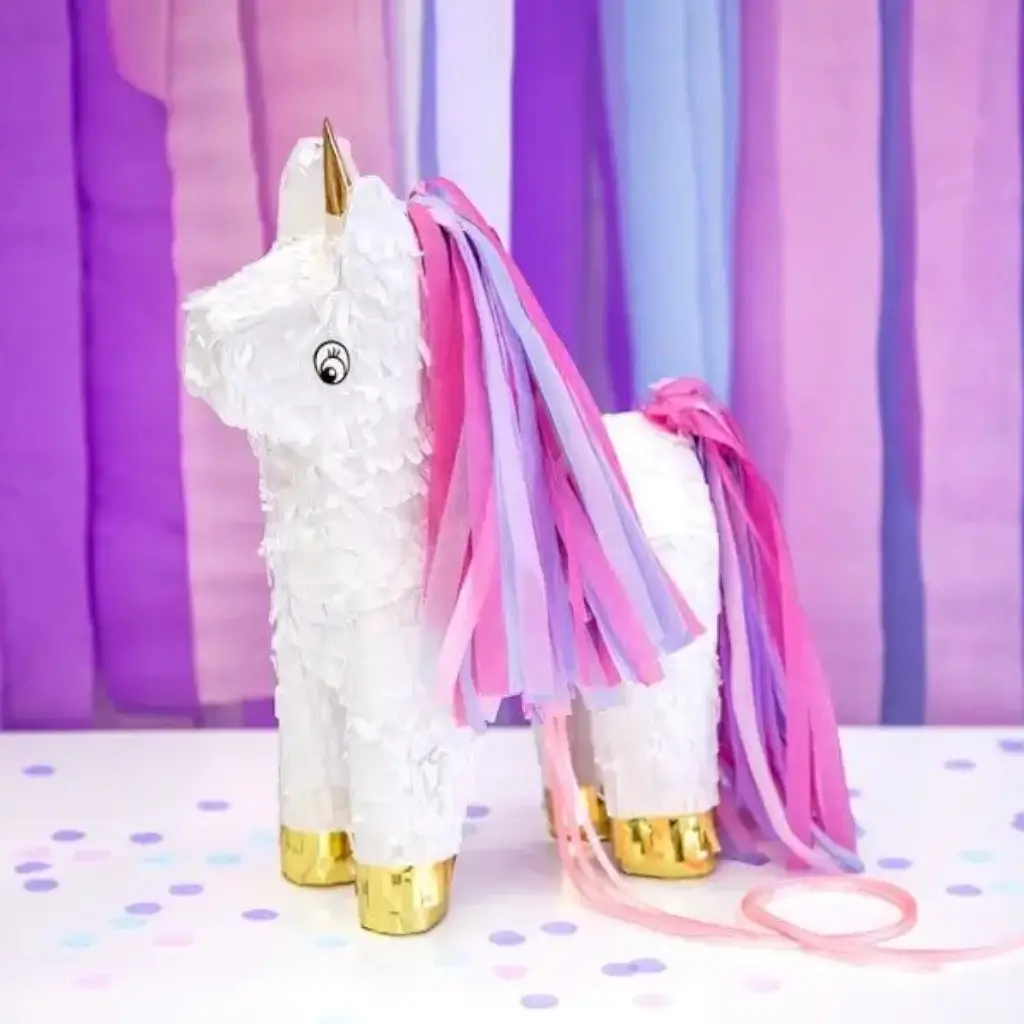 PINATA DI UNICORNO BIANCO