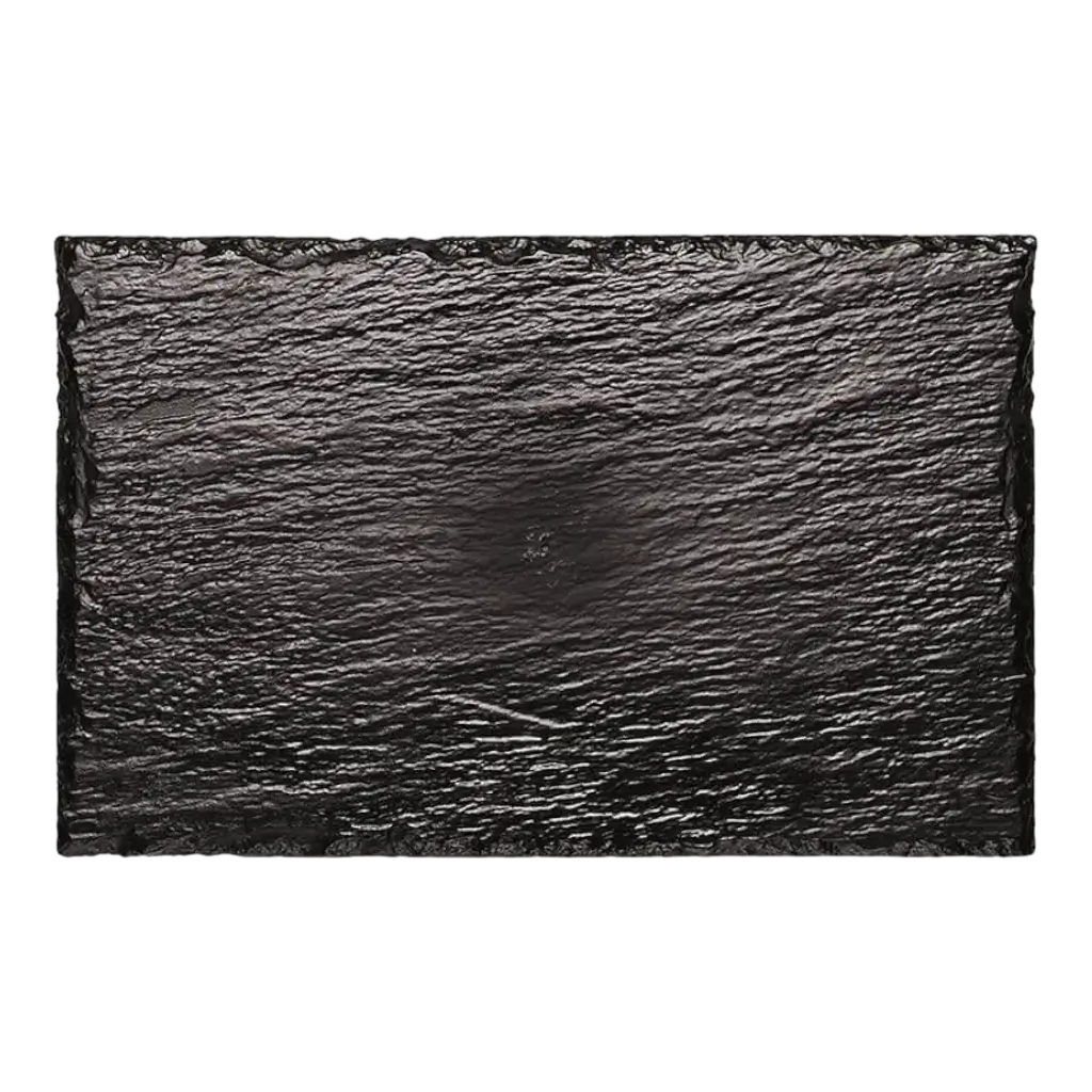 Placca rettangolare in finta ardesia 22x14cm x10p.