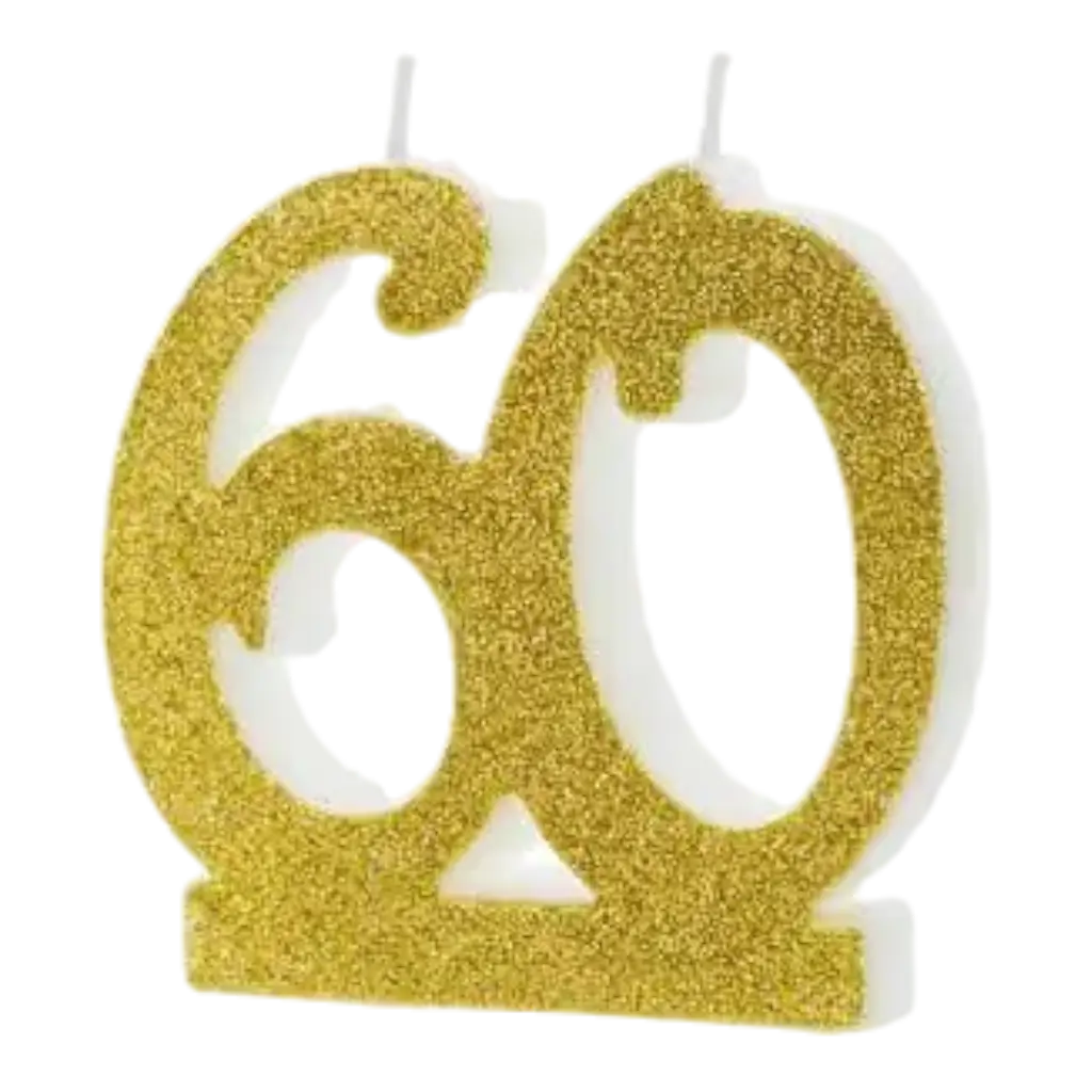 Candela per l'anniversario dell'oro 60 anni