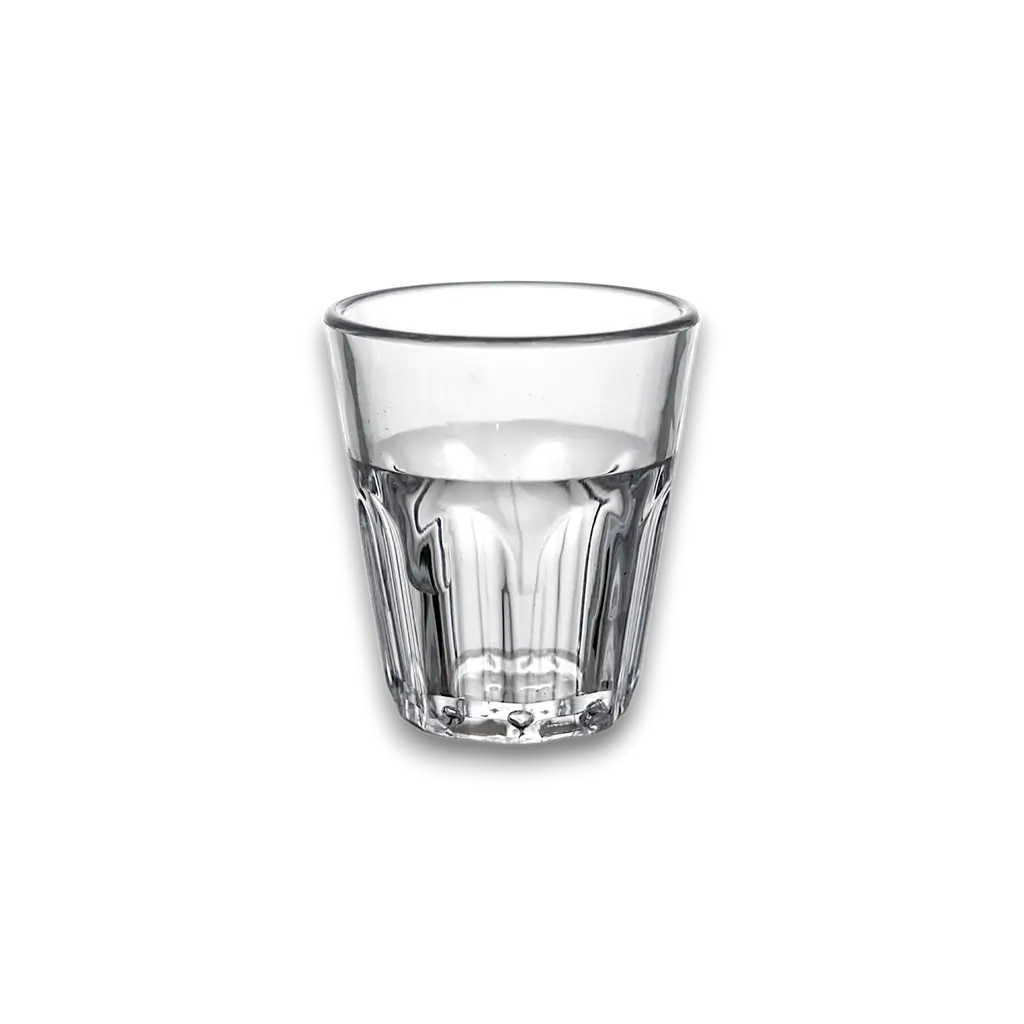 Bicchiere trasparente Shooter 3cl