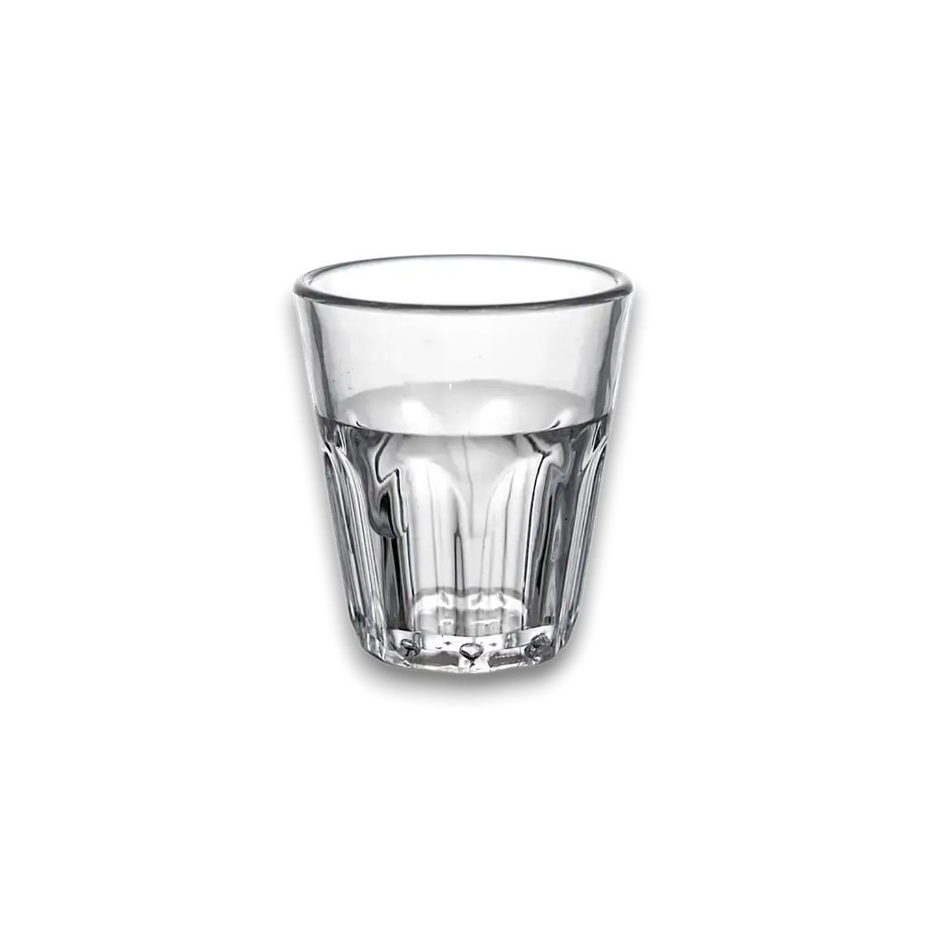 Bicchiere trasparente Shooter 3cl