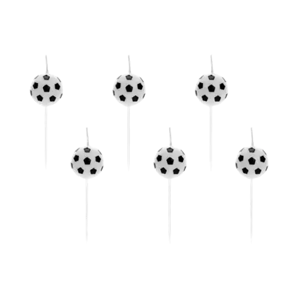 Candela per pallone da calcio (set da 6)