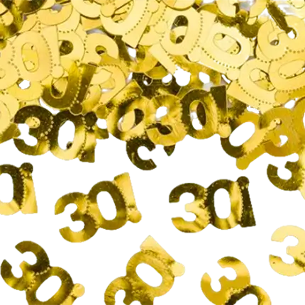 Coriandoli da tavola 30 anni (15gr)