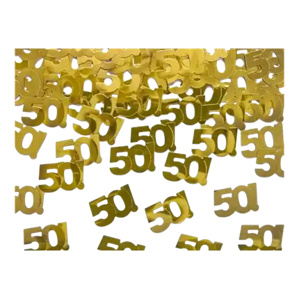 Coriandoli da tavola 50 anni (15gr)