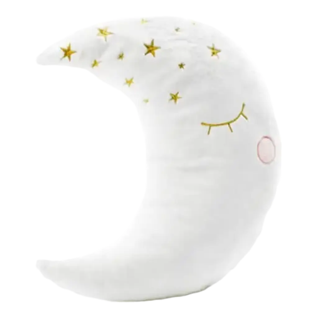 Peluche di luna bianca