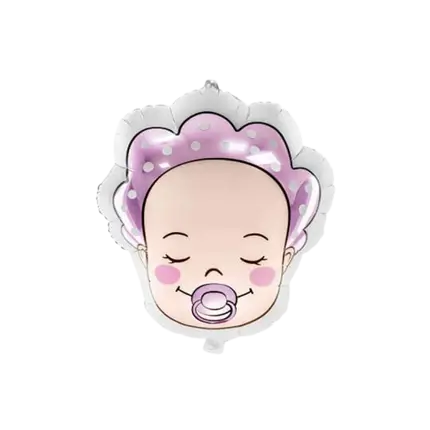 Palloncino rosa Baby Girl 40x45cm