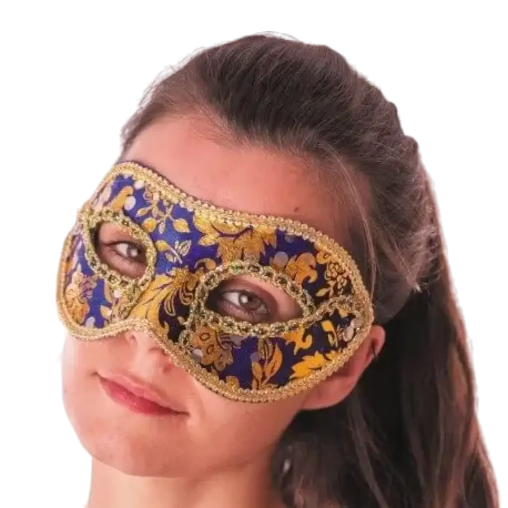 Maschera blu veneziana