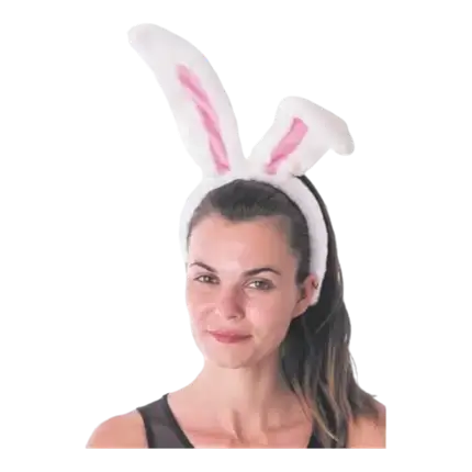 Coniglio peluche coniglio paraorecchie fascia per le orecchie