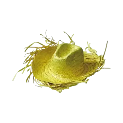 Cappello da cowboy giallo caraibico