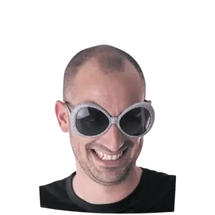 Occhiali BUTTERFLY Silver