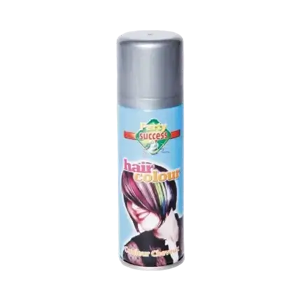 Lattina spray per capelli d'argento