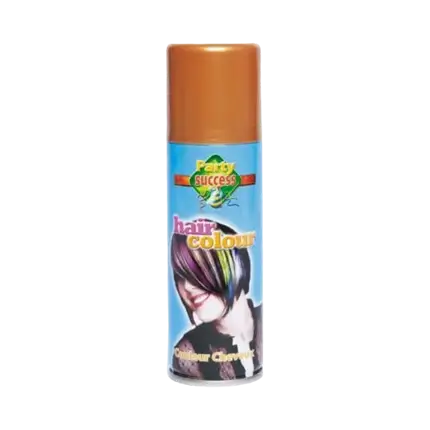 Lattina spray per capelli dorati
