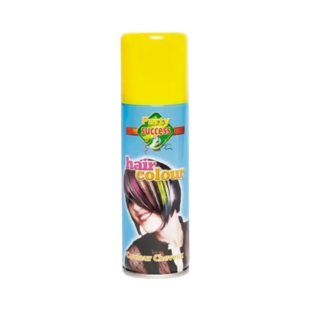 Lattina spray per capelli gialli