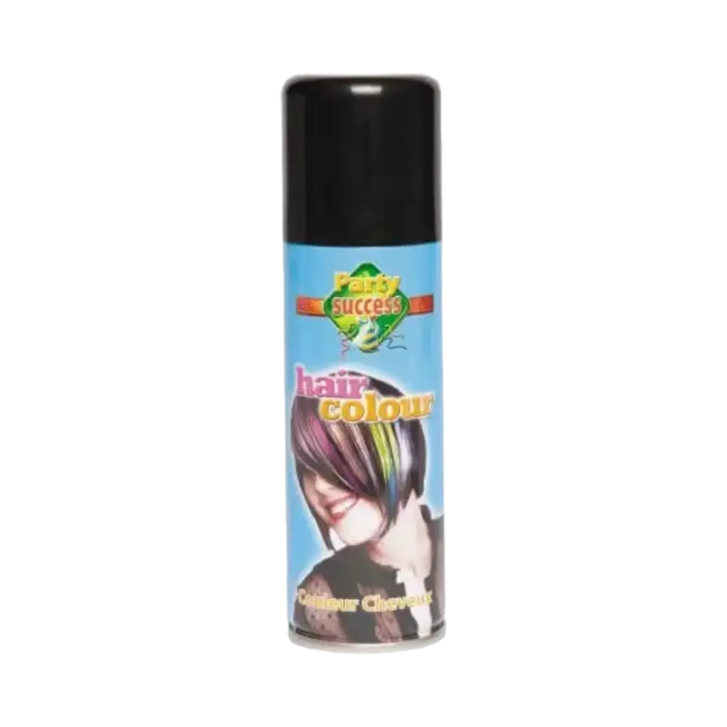 Lattina spray per capelli neri