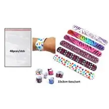 Bracciale a scatto in carta