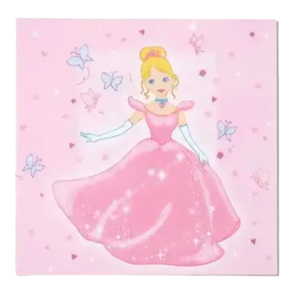 Set di 12 asciugamani PRINCESS