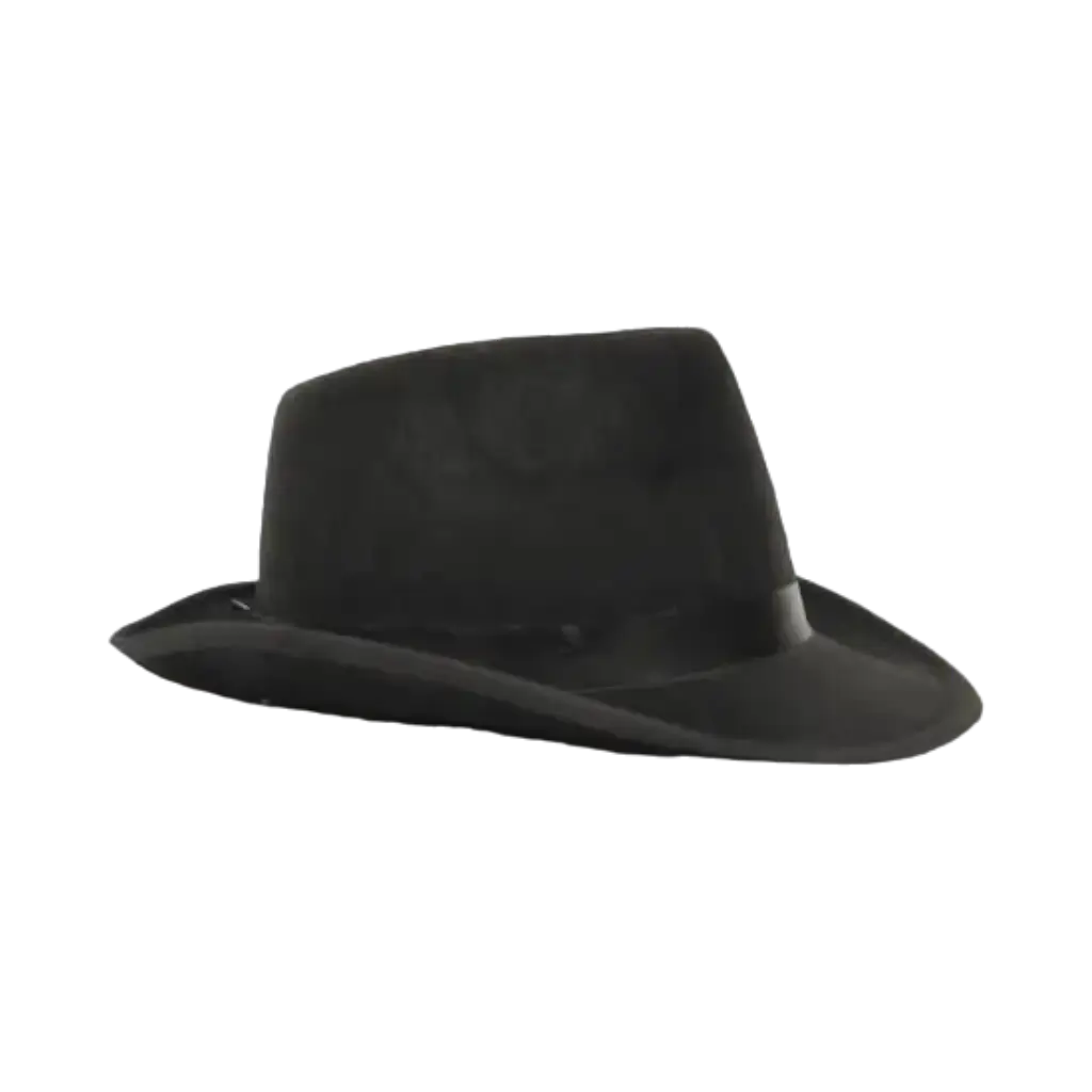 Cappello BORSALINO in tessuto nero
