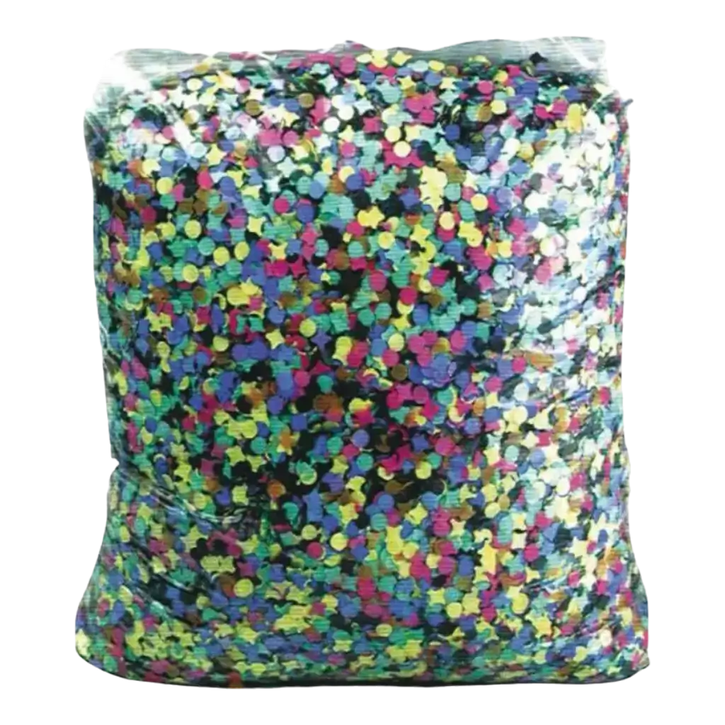 Borsa 1kg Coriandoli multicolore