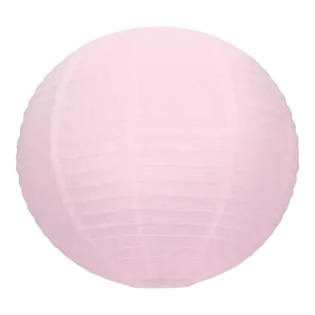Lanterna giapponese rosa chiaro 35cm