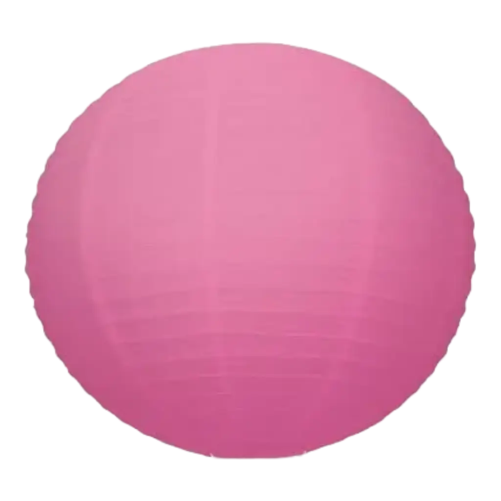 Lanterna giapponese fucsia rosa 35cm