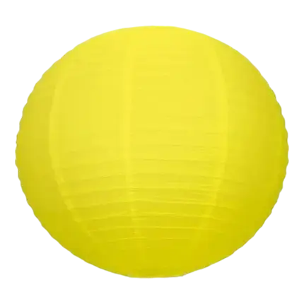 Lanterna giapponese giallo 35cm