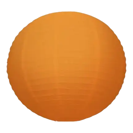 Lanterna arancione giapponese 35cm