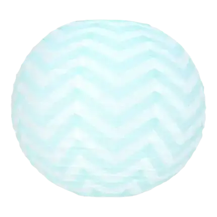 Lanterna giapponese a spina di pesce blu 35cm