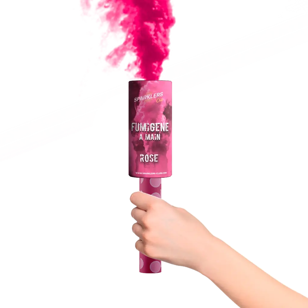 Fumo a mano 45 secondi rosa
