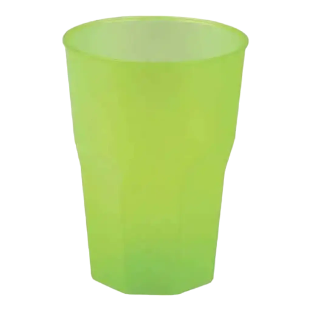 Bicchiere da cocktail verde 35cl (Set di 20)
