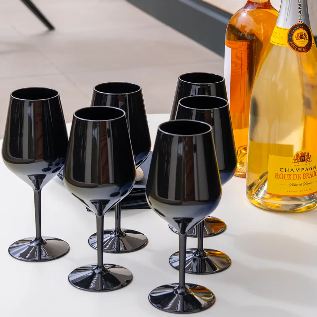 Bicchiere da vino VINO COCKTAIL nero 47cl (Tritan)