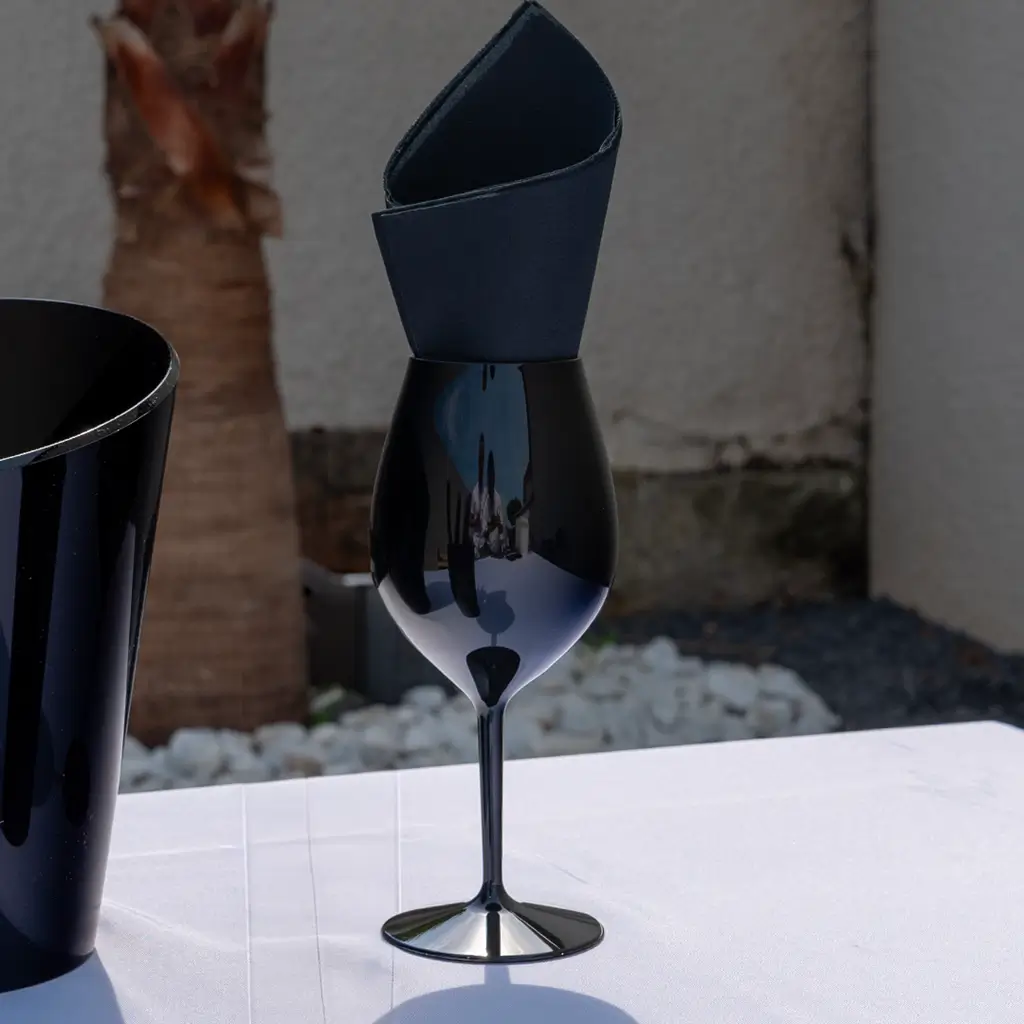 REDONE bicchiere da vino nero 51cl (Tritan)