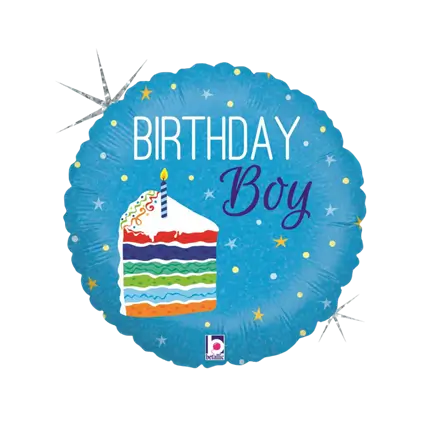 Birthday Boy Ball blu ø45cm