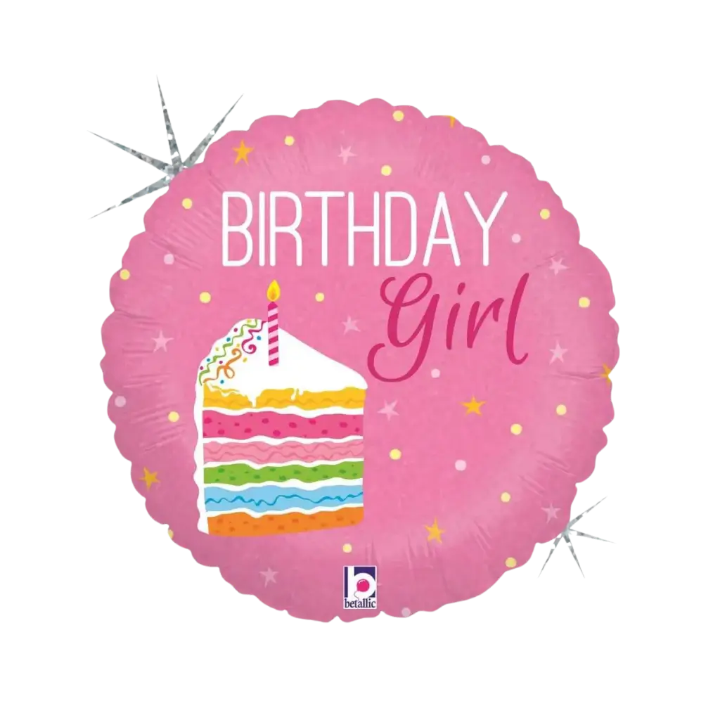 Compleanno Girl sfera rosa ø45cm